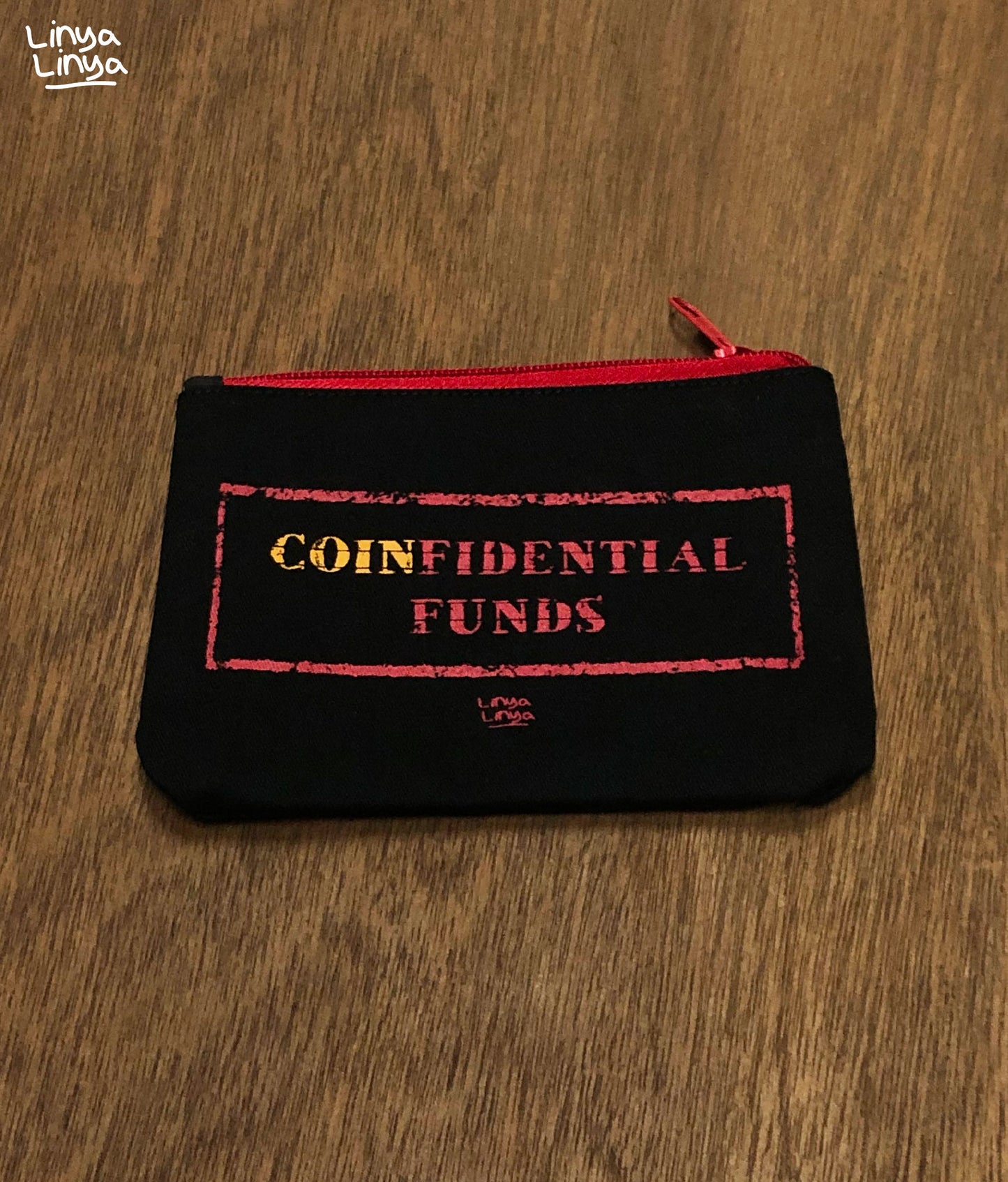 Pouch: Coinfidential (Black)