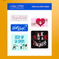 Linya-Linya Sticker Packs: Para Sa KPOP Stans