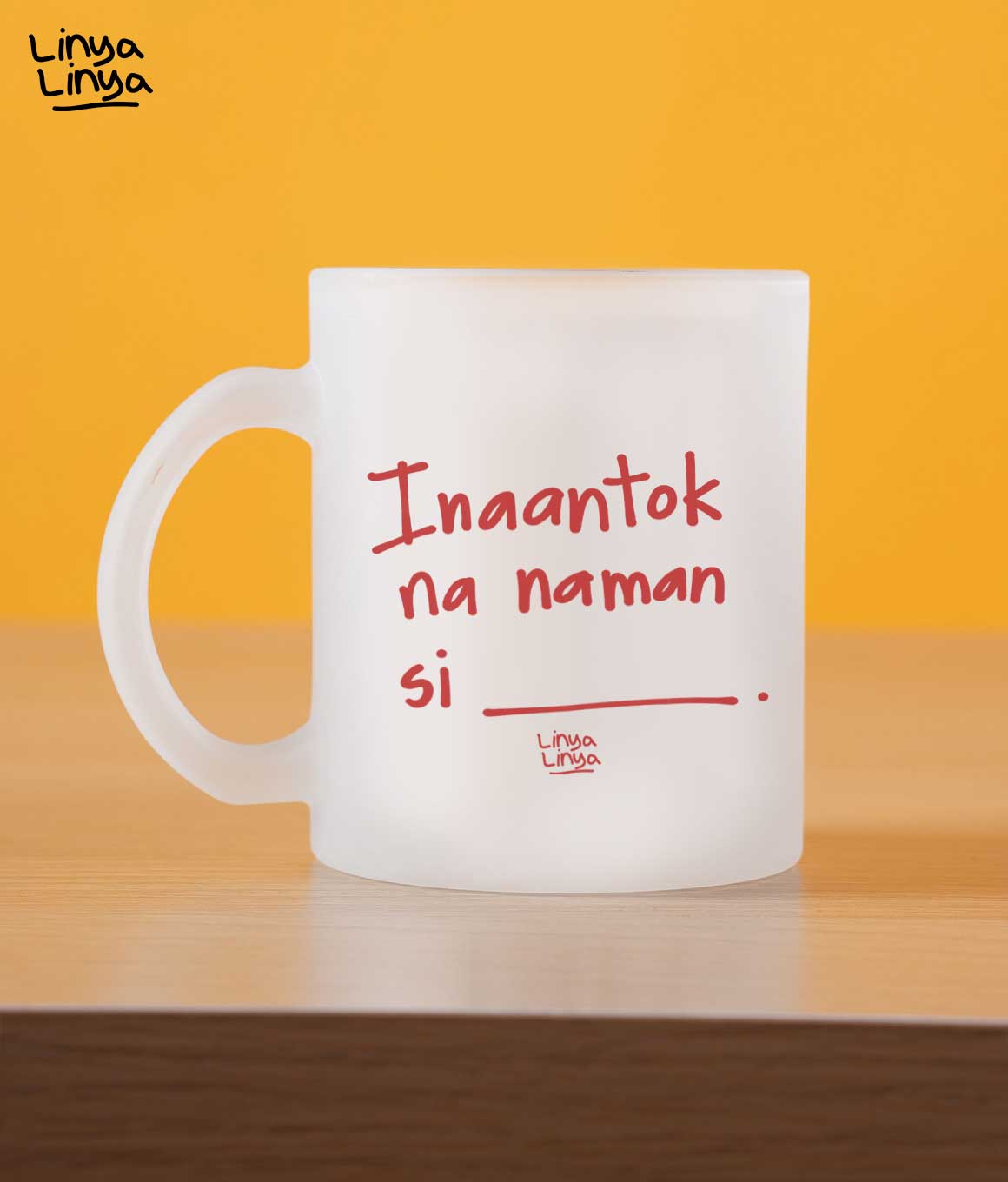 Frosted Mug: Inaantok Na Naman Si.