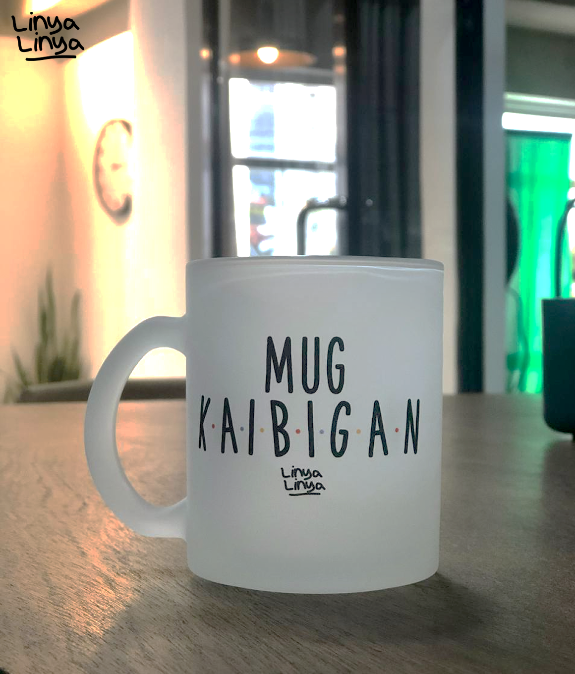 Frosted Mug: Mug-kaibigan