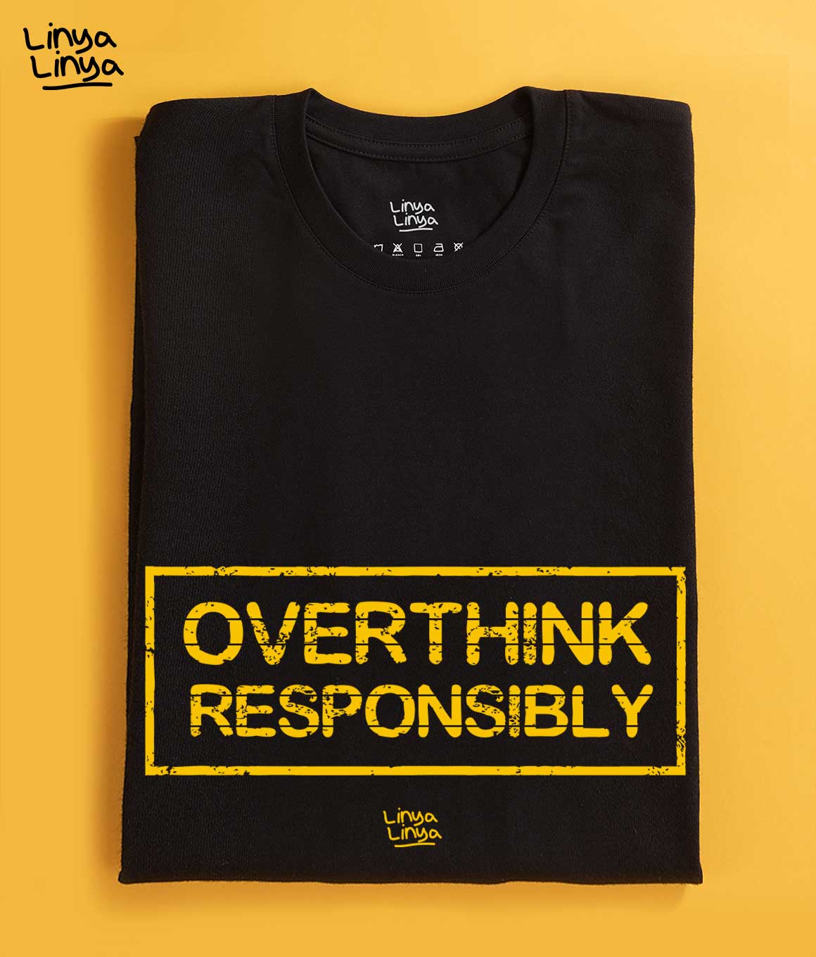 Overthink Responsibly (Black)