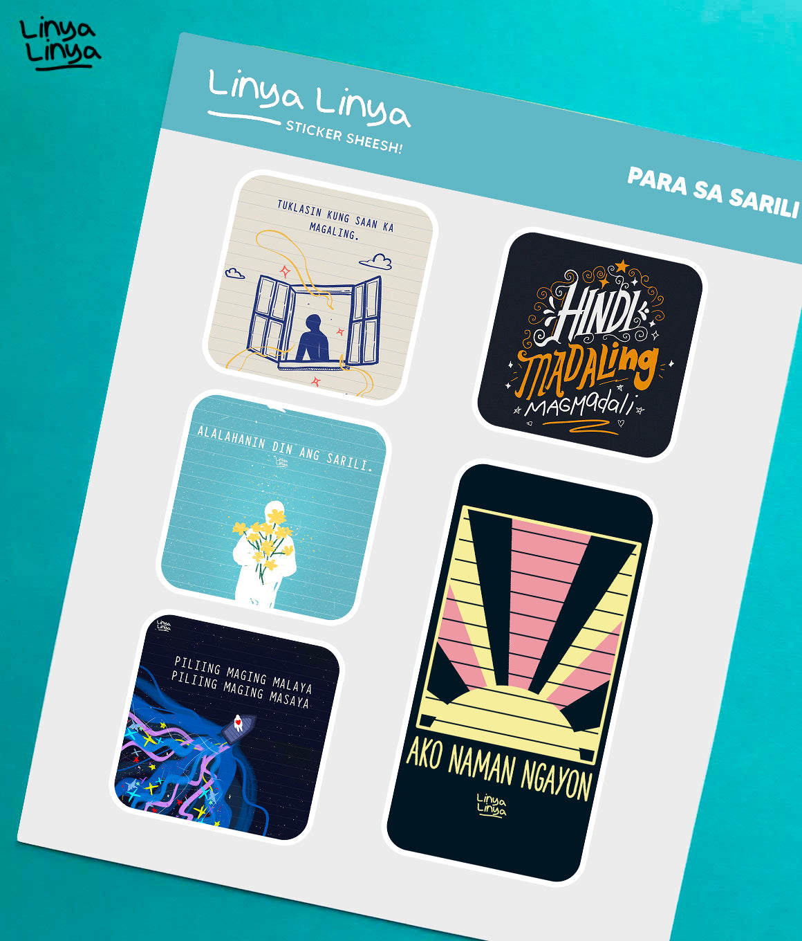 Linya-Linya Sticker Packs: Para Sa Sarili