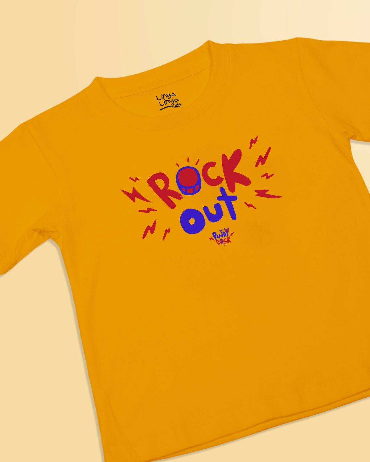 Puddy Rock Kids T-Shirt: Rock Out!