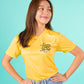 DRI-FIT Shirt: Lumabas at Danasin ang Mundo (Yellow)