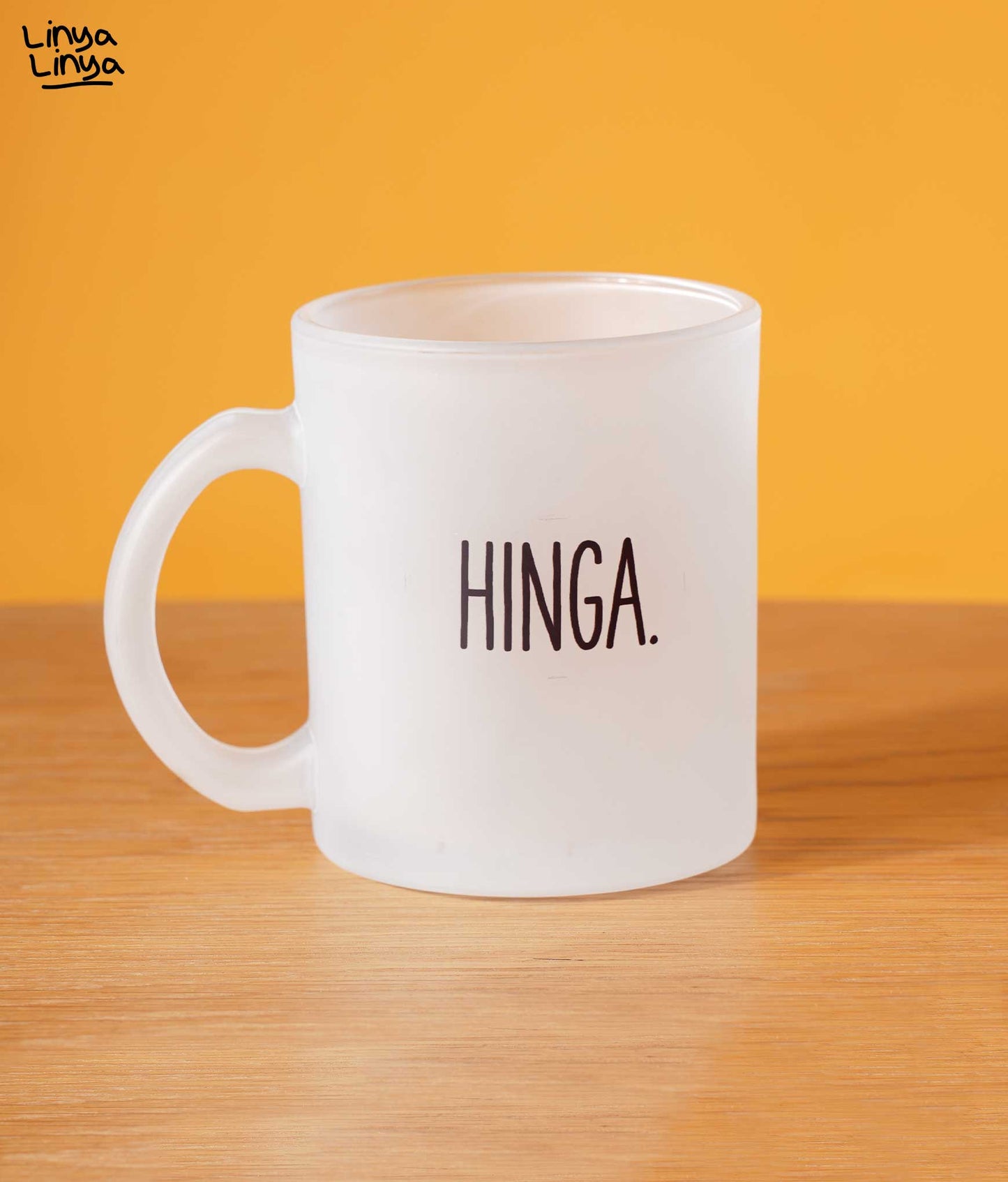 Frosted Mug: Hinga.
