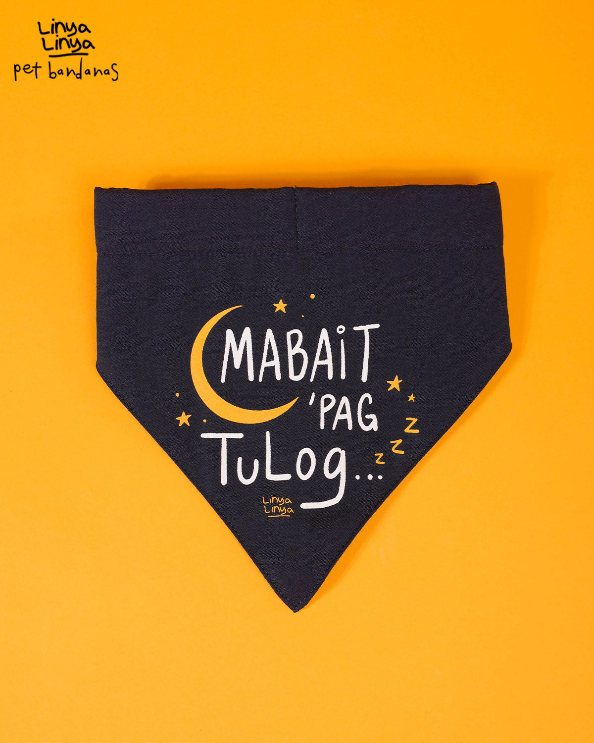 PET BANDANAS: MABAIT 'PAG TULOG (Navy Blue)