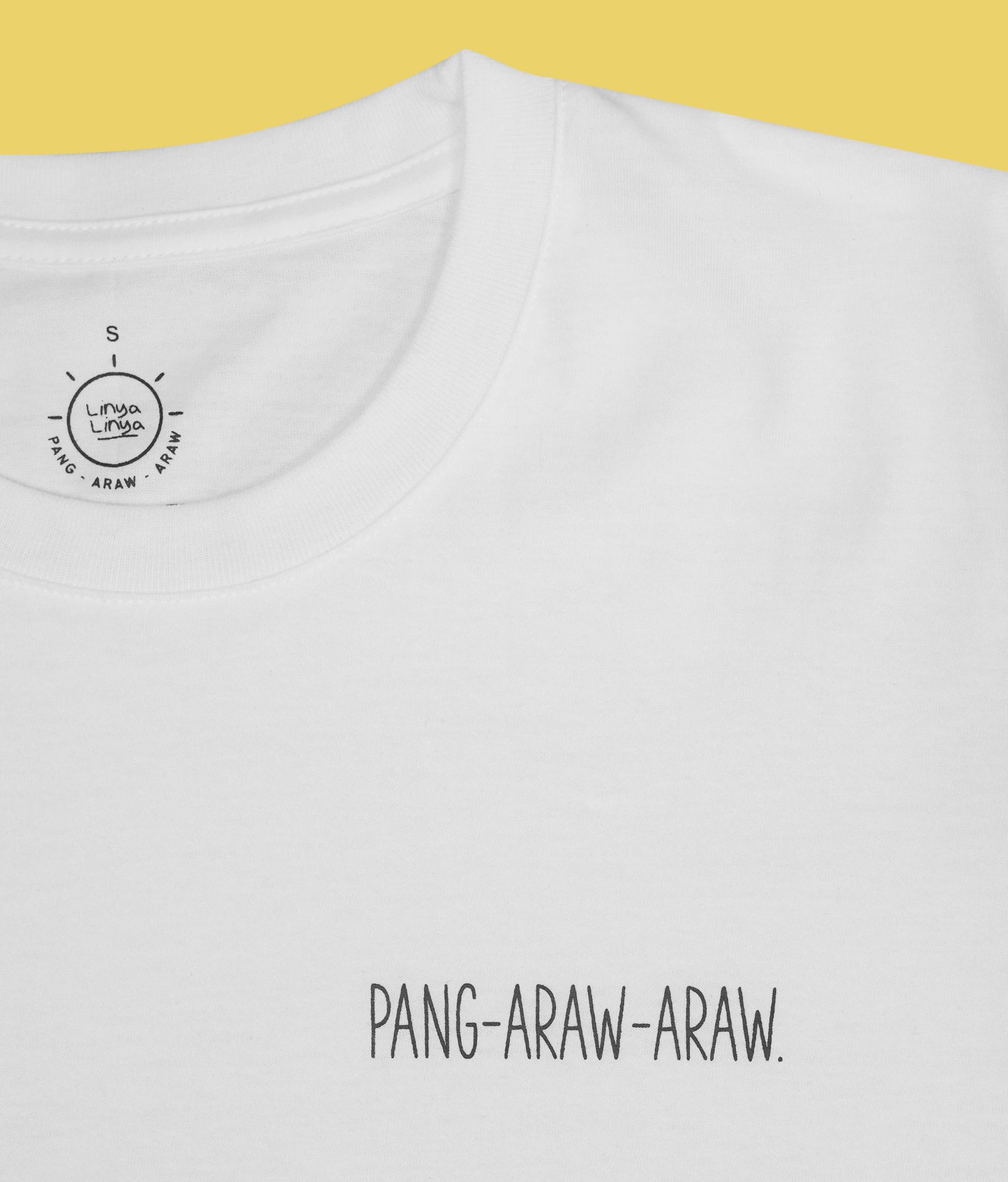 Basic Tee: Pang-Araw-Araw (Off White)