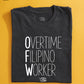 OFW - Overtime Filipino Worker (Acid Black)